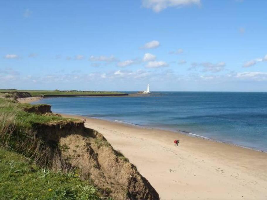 Hightide Seaside Apartment With Beach & Spanish City Views Whitley Bay Exteriör bild