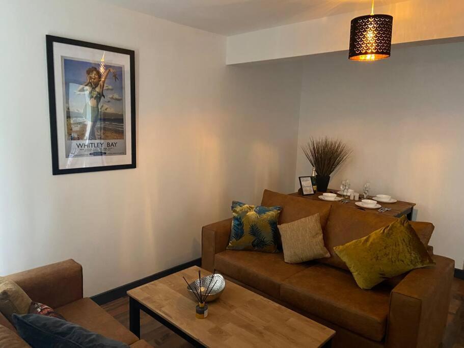 Hightide Seaside Apartment With Beach & Spanish City Views Whitley Bay Exteriör bild